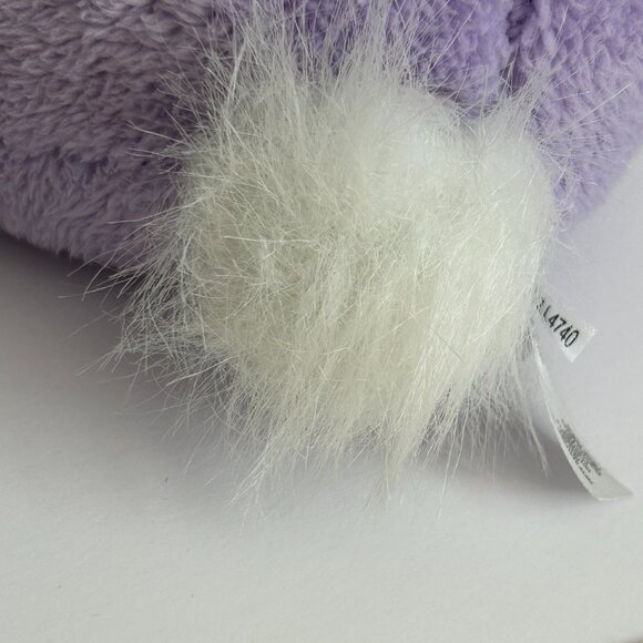 Animal Adventure Purple Bunny Plush Rabbit Corduroy Floppy Ears Feet 12 Inches - Picture 7 of 15